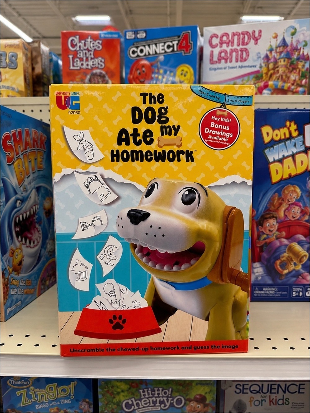 The Dog Ate My Homework Board Game NEW Sealed University Games